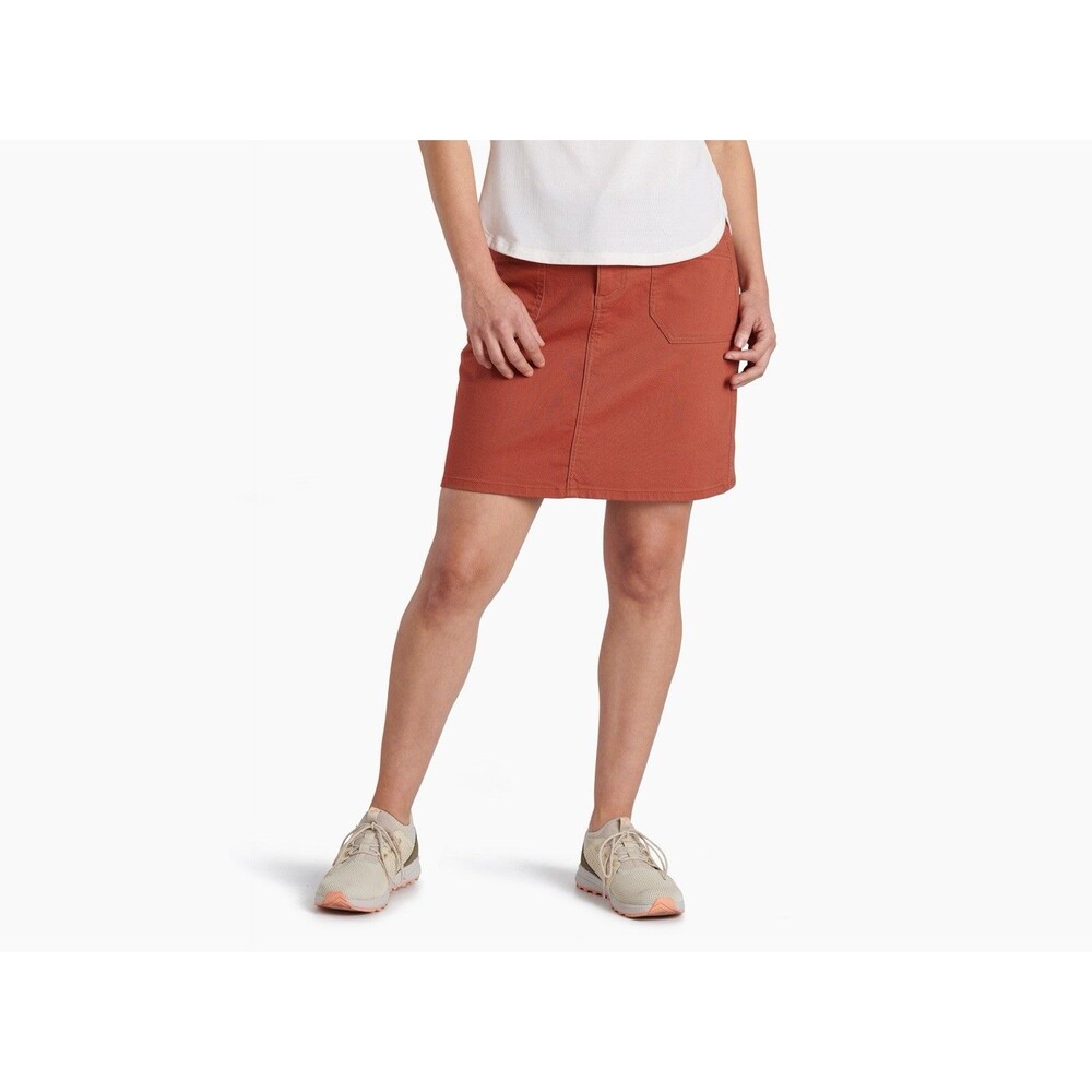 Kuhl Kontour Canvas Skirt Red Women’s Size 6